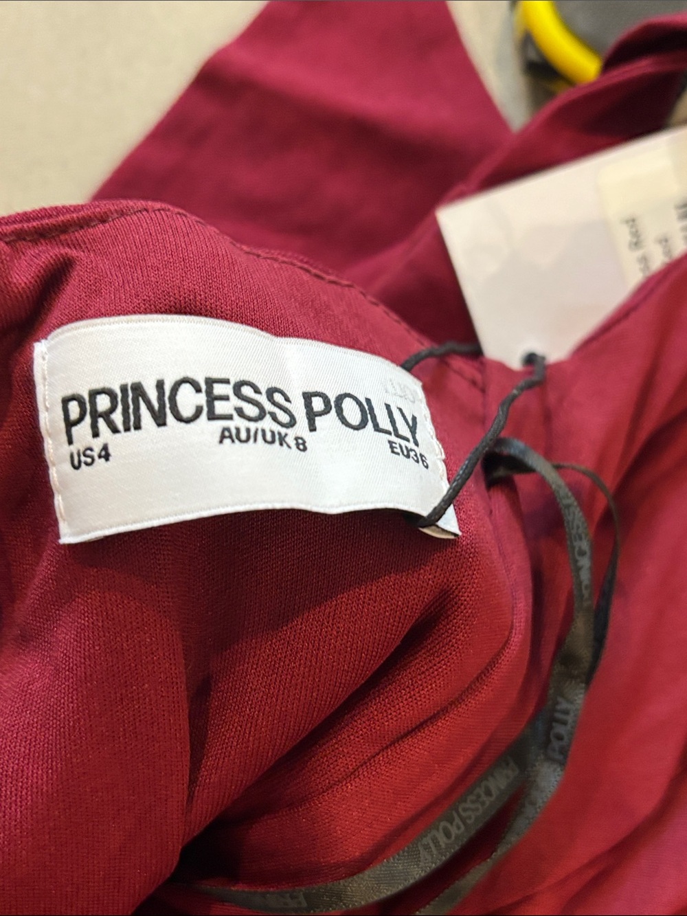 Princess Polly Xanthus Mini Dress Red - Picture 7 of 7
